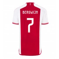 Fotbalové Dres Ajax Steven Bergwijn #7 Domácí 2023-24 Krátký Rukáv